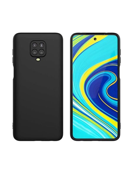 Helmet Case Liquid Silicone Xiaomi Note 9S/9Pro/MAX, Black