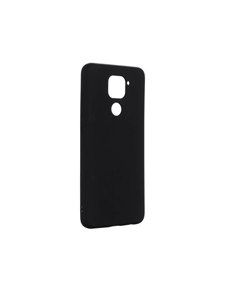 Helmet Case Liquid Silicone Xiaomi Redmi Note 9, Black
