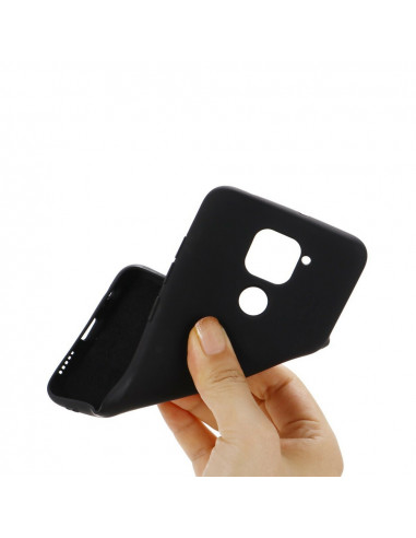 Helmet Case Liquid Silicone Xiaomi Redmi Note 9, Black
