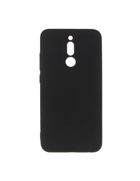 Helmet Case Liquid Silicone Xiaomi Redmi 8, Black