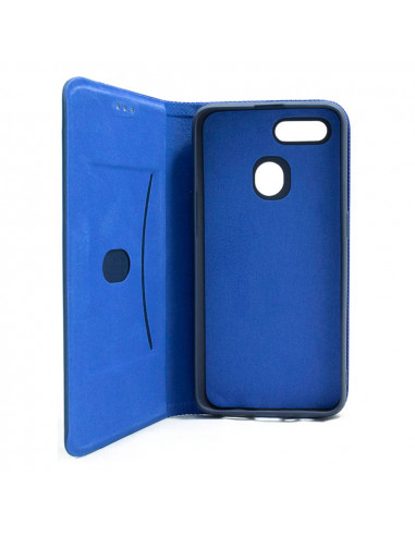 Helmet Case Shell Flip Nylon Oppo A12 Blue