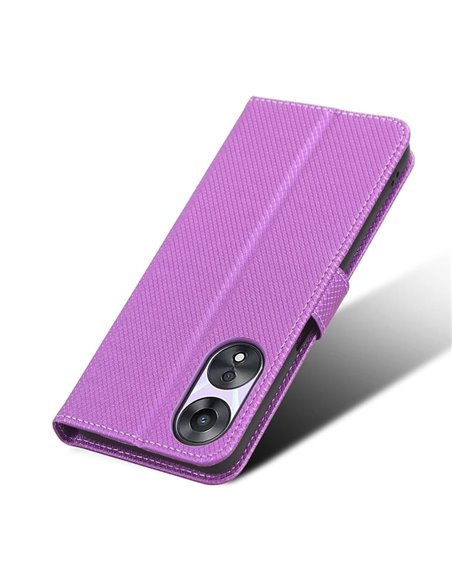Helmet Case Shell Flip Nylon Oppo A58, Purple 