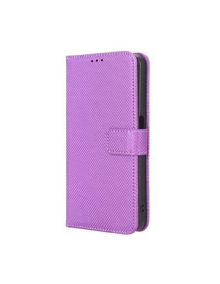 Helmet Case Shell Flip Nylon Oppo A38, Purple 