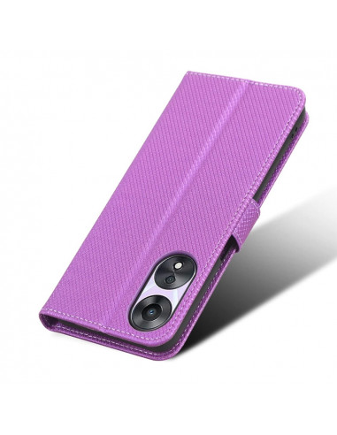 Helmet Case Shell Flip Nylon Oppo A38, Purple