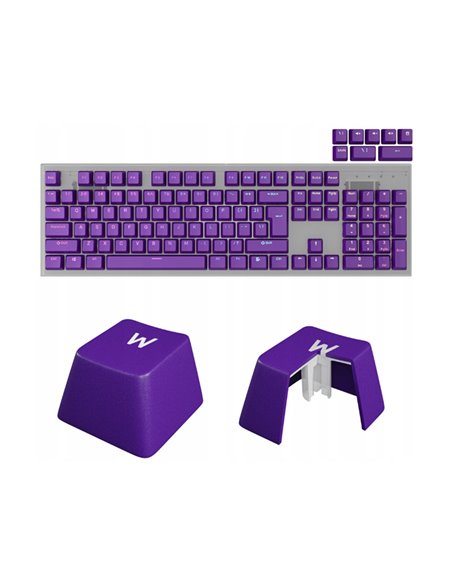 Keycaps Genesis Lead 300 Violet Double Shot