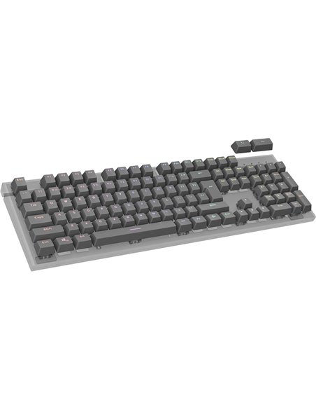 Keycaps Genesis Lead 300 Grey Double Shot