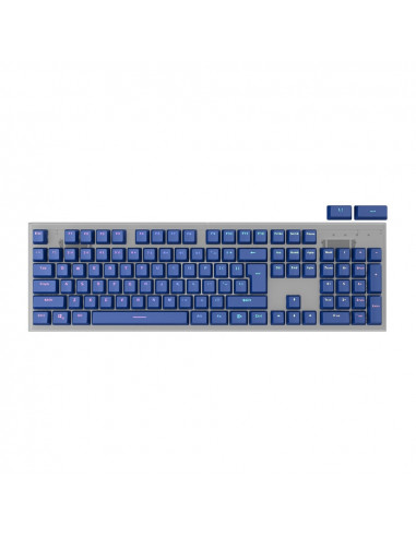 Keycaps Genesis Lead 300 Navy Blue Double Shot