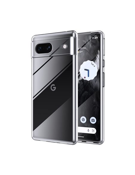 Helmet Case TPU Soft Pixel 7, Clear