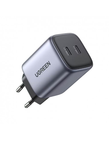 UGREEN Nexode GaN Charger 2*Type-C 45W CD294, Space Grey