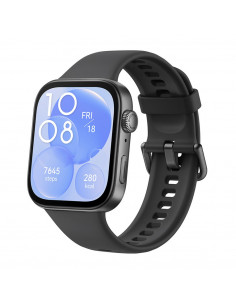 Huawei Watch Fit 3, Black Fluoroelastomer Strap 2
