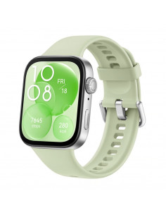 Huawei Watch Fit 3, Green Fluoroelastomer Strap 2
