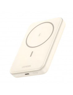 UGREEN Power Bank Mini Magnetic Wireless Qi 10000mAh, 20W, Beige