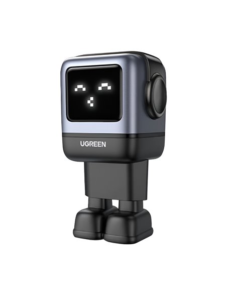 UGREEN Nexode Robot GaN Charger USB-A+2*USB-C 65W, Black