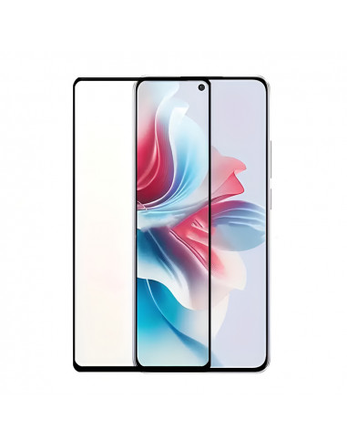 Helmet Diamond Glass 5D Oppo Reno 12F/FS, Black