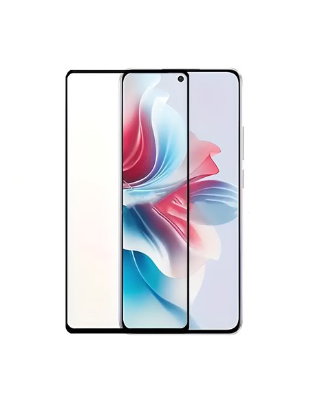 Helmet Diamond Glass 5D Oppo Reno 12F/FS, Black