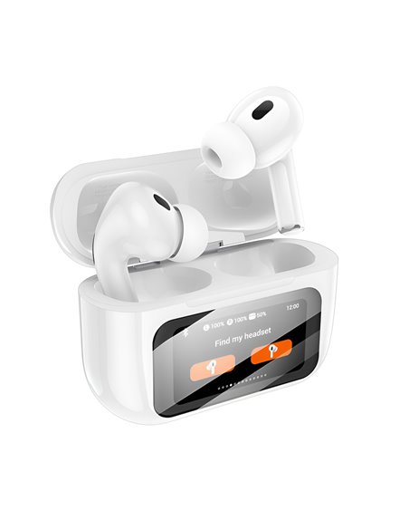 Helmet TWS Original Series E26 ANC Smart Display, White