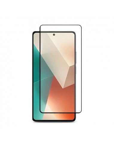 Helmet Diamond Glass 5D Redmi 13, Black