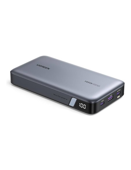 UGREEN Power Bank Nexode Flight Approved PD3.1 25000mAh, 145W, Grey