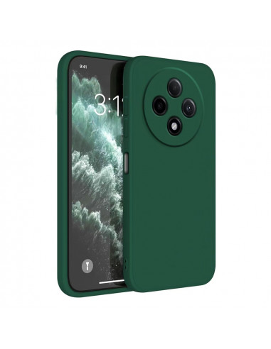 WOO Case Silicone Neo Soft Oppo Reno 12F/12FS, Dark Green