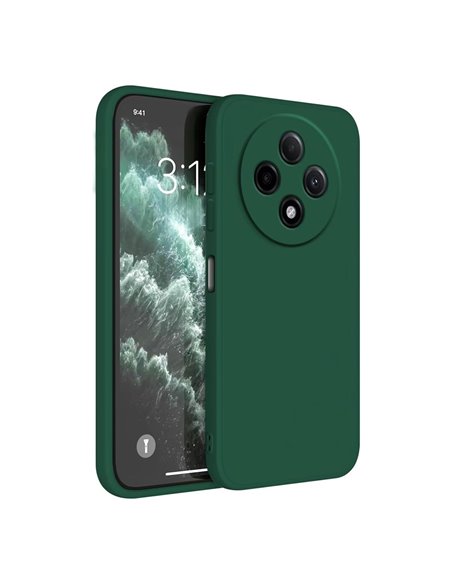 WOO Case Silicone Neo Soft Oppo Reno 12F/12FS, Dark Green