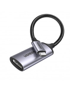 UGREEN Adapter Type-C 3.0 to DisplayPort 1.4 8K@60Hz 0.1M CM654, Gray 2