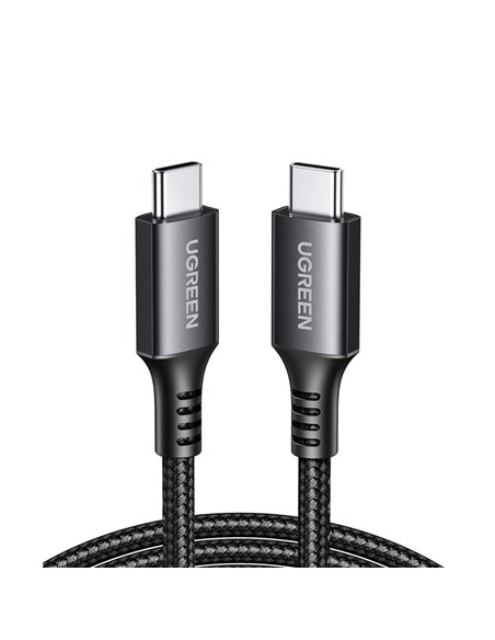UGREEN Cable Type-C to Type-C 3A 60W 1m 480Mbps, Gray