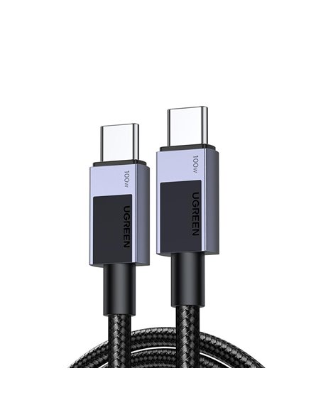 UGREEN Cable Type-C to Type-C 2m 480Mbps 5A 100W, Gray