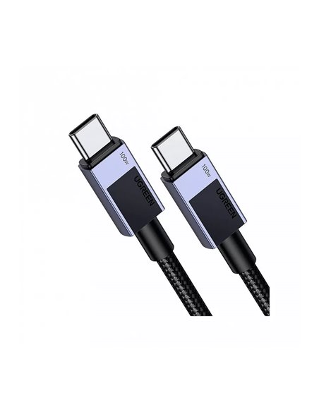UGREEN Cable Type-C to Type-C 2m 480Mbps 5A 100W, Gray