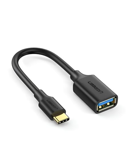 UGREEN Adapter OTG Type-C 3.1 to USB 3.0 0.15M US154, Black