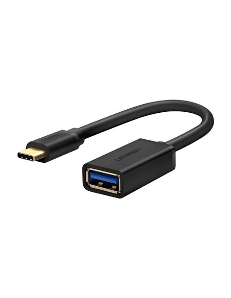 UGREEN Adapter OTG Type-C 3.1 to USB 3.0 0.15M US154, Black UGREEN Adapter OTG Type-C 3.1 to USB 3.0 0.15M US154, Black
