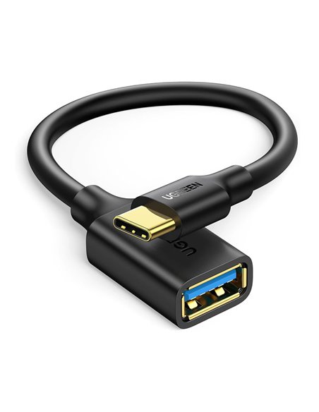 UGREEN Adapter OTG Type-C 3.1 to USB 3.0 0.15M US154, Black UGREEN Adapter OTG Type-C 3.1 to USB 3.0 0.15M US154, Black