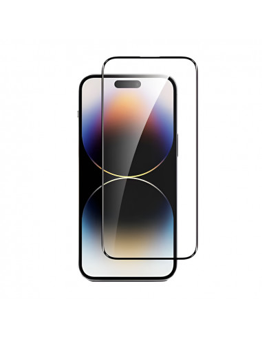 Helmet Diamond Glass 5D iPhone 16 Pro Max, Black