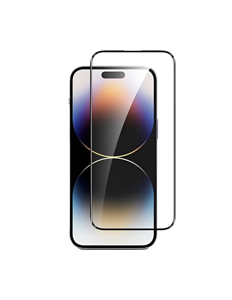 Helmet Diamond Glass 5D iPhone 16 Pro Max, Black