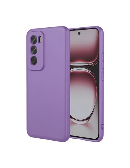 WOO Case Silicone Neo Soft Oppo Reno 12, Purple