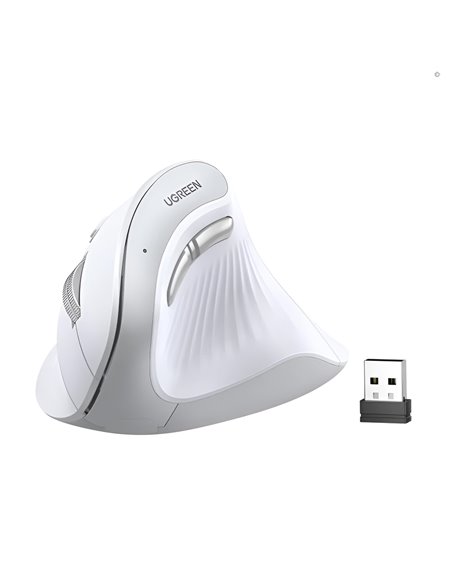 UGREEN Mouse Multi-mode Vertical MU008, White UGREEN Mouse Multi-mode Vertical MU008, White