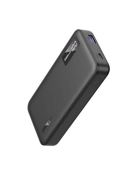 UGREEN Power Bank with Digital Display, 10000mAh, 22,5W, Black