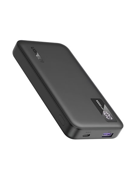 UGREEN Power Bank with Digital Display, 10000mAh, 22,5W, Black