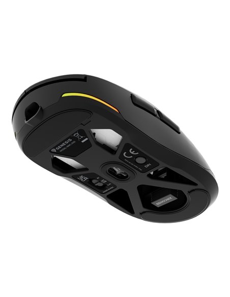 Gaming Mouse Genesis Zircon 660 Pro Wireless 26000DPI Black Gaming Mouse Genesis Zircon 660 Pro Wireless 26000DPI Black