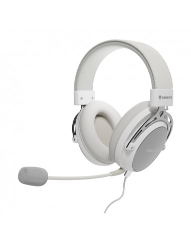 Genesis Headset Toron 301 with Microphone, White