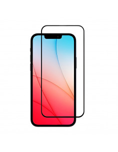 Helmet Diamond Glass 5D iPhone 16E/14/13/13 Pro, Black