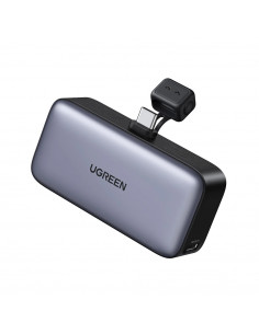 UGREEN Power Bank Mini with Foldable Stand 5000mAh, 22,5W, Grey 2