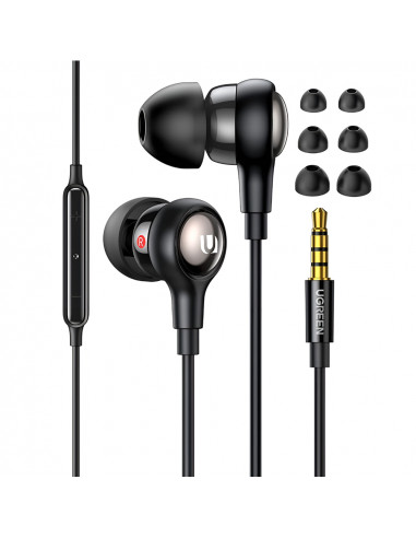 UGREEN Earphones In-Ear 3.5mm, Black | EP103