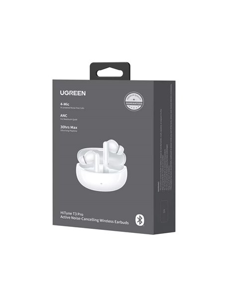 UGREEN TWS HiTune T3 Pro ANC, White