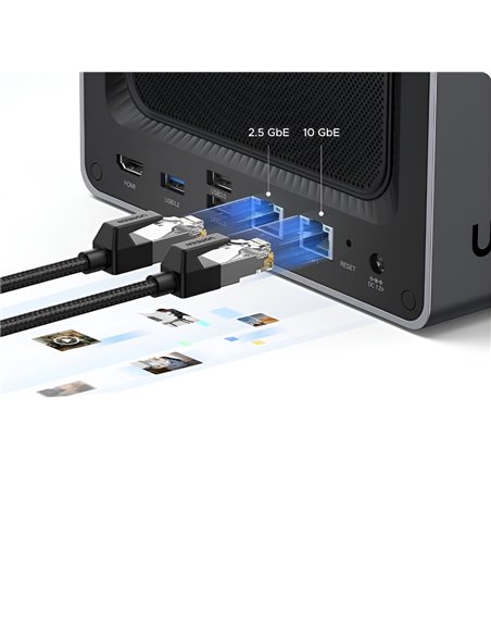 UGREEN Network Attached Storage DXP4800 (Diskless) EU, Black