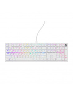 Genesis Mechanical Keyboard Thor 404 US Layout RGB Backlight Mechanical White Gateron Yellow Pro