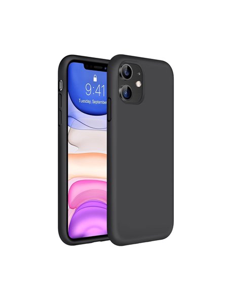 WOO Case Liquid Silicone iPhone 11, Black