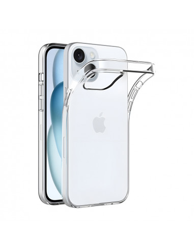 WOO Case TPU Soft iPhone 15, Clear