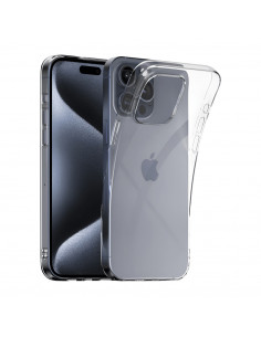 WOO Case TPU Soft iPhone 15 Pro Max, Clear 2