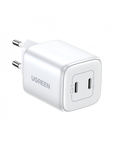 UGREEN Nexode GaN Charger 2*Type-C 45W CD294, White