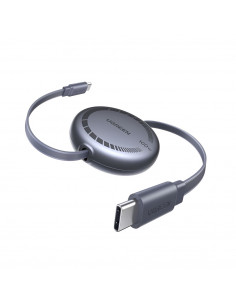 UGREEN Cable Type-C to Type-C Retractable 5A/100W, 1M, Black | L531 2